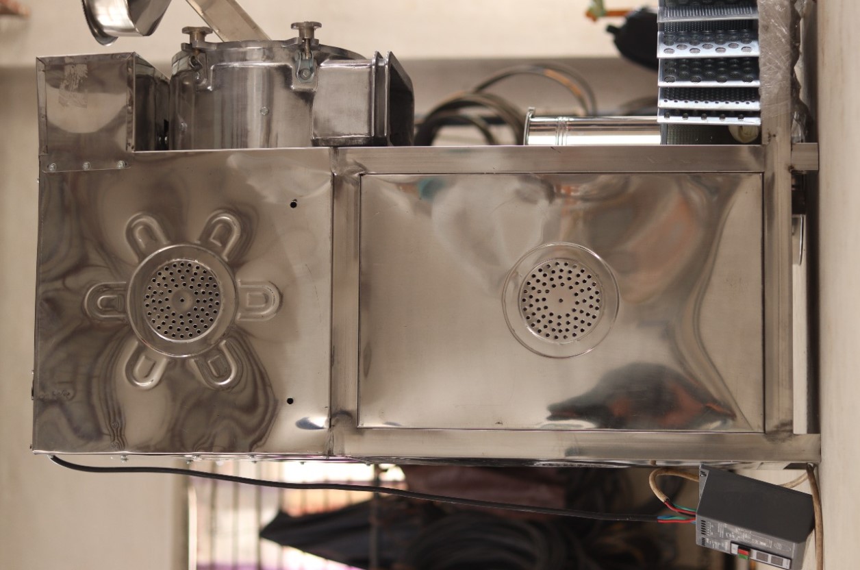 5HP SS 2in1 Pulverizer Machine for Flour and Spices Grinding